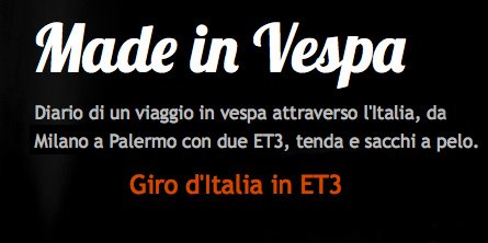 Made in Vespa